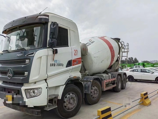 Xe trộn bê tông đã qua sử dụng SANY 12 khối gắn SY412C-8S với động cơ Hino