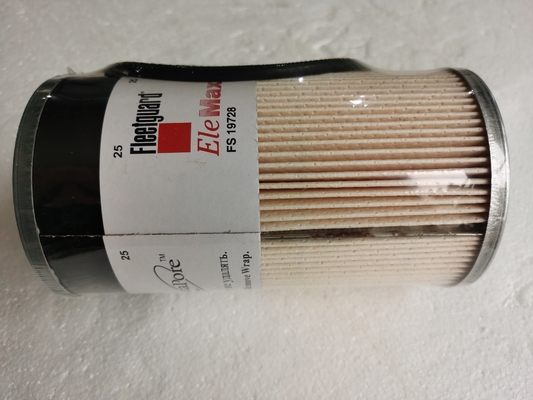 60017381 Bộ lọc nhiên liệu diesel Phần tử tách nước FS19728 Fleetguard phụ tùng thay thế chính hãng cho cần cẩu bánh xích SANY