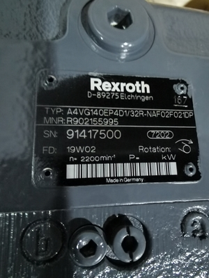 B220301000394 Bơm pít tông A4VG140EP4D1/32R-NAF02F021DP R902155995 Rexroth For SANY