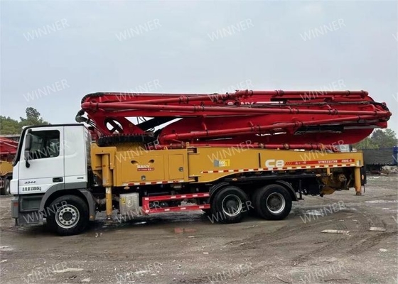 2019 Xe bơm bê tông đã qua sử dụng Máy bơm bê tông cũ 49M 3 trục