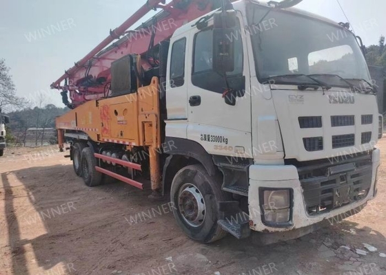 Xe Bơm Bê Tông SANY 3 Trục SYM5339THBDW 490C-8S Đã Qua Sử Dụng Năm 2016