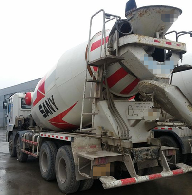 2019 Máy trộn xe tải cũ Sany 12Cubic Dung tích 10200×2530×3990mm