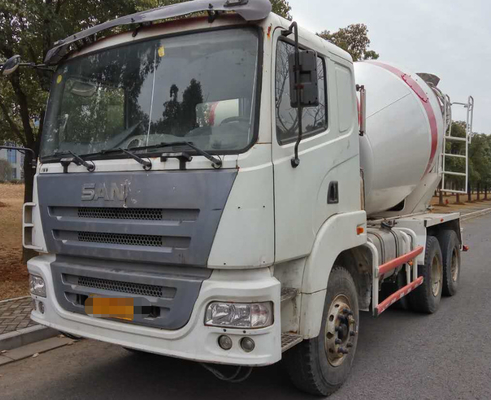 2019 Máy trộn xe tải cũ Sany 12Cubic Dung tích 10200×2530×3990mm