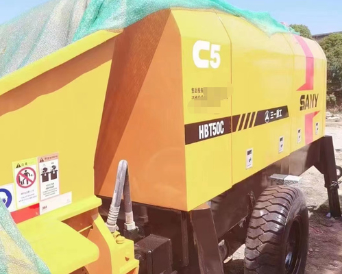 Xe bơm bê tông cũ 2018 HBT50C 40m3/H 6051X2068X2215mm