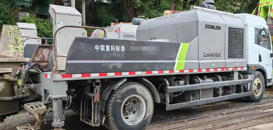 Máy bơm bê tông tĩnh được sử dụng ban đầu Máy bơm dòng Sany áp suất cao ZLJ5140THBJE